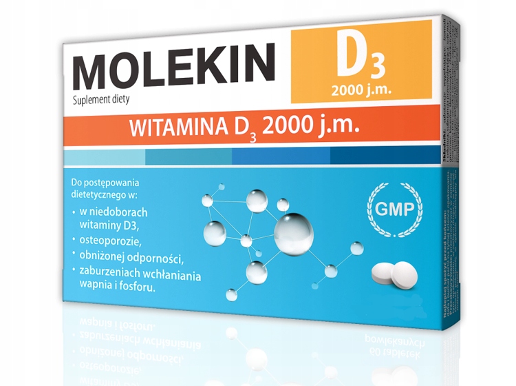 Molekin 2000 Jm D3 120 Szt Witamina D