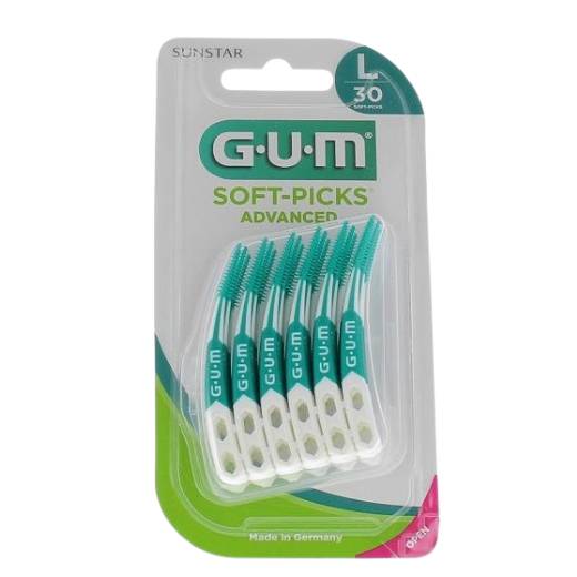 Sunstar GUM Soft Picks Advanced szczoteczki do czyszczenia zębów L