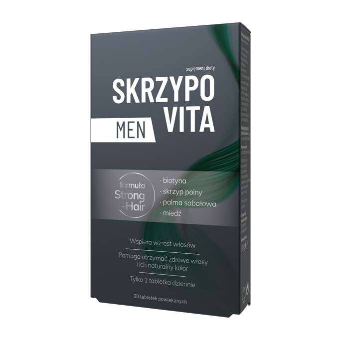 SKRZYPOVITA MEN suplement diety na zdrowe włosy u mężczyzn 30 tabletek