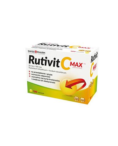 RUTIVIT C MAX witamina C Rutyna na odporność 120tabletek
