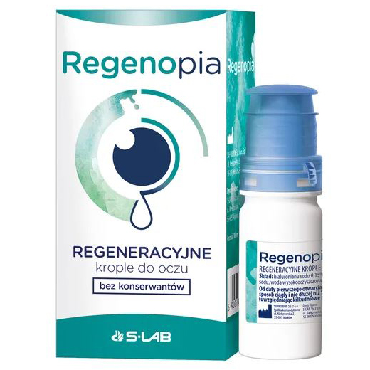 REGENOPIA regeneracyjne krople do oczu 10 ml