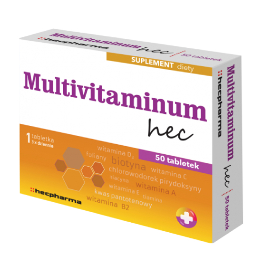 Multivitaminum Hec 50 tabletek