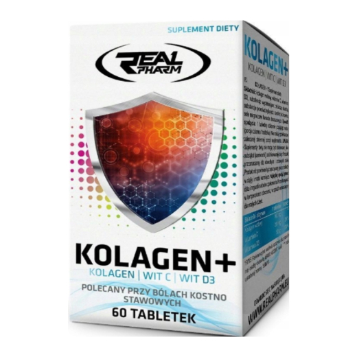 REAL PHARM Kolagen+ 60 tabletek