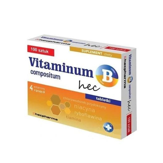 Vitaminum B Compositum Hec 100 tabletek