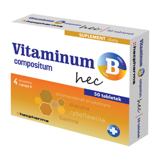 Vitaminum B Compositum Hec 50 tabletek